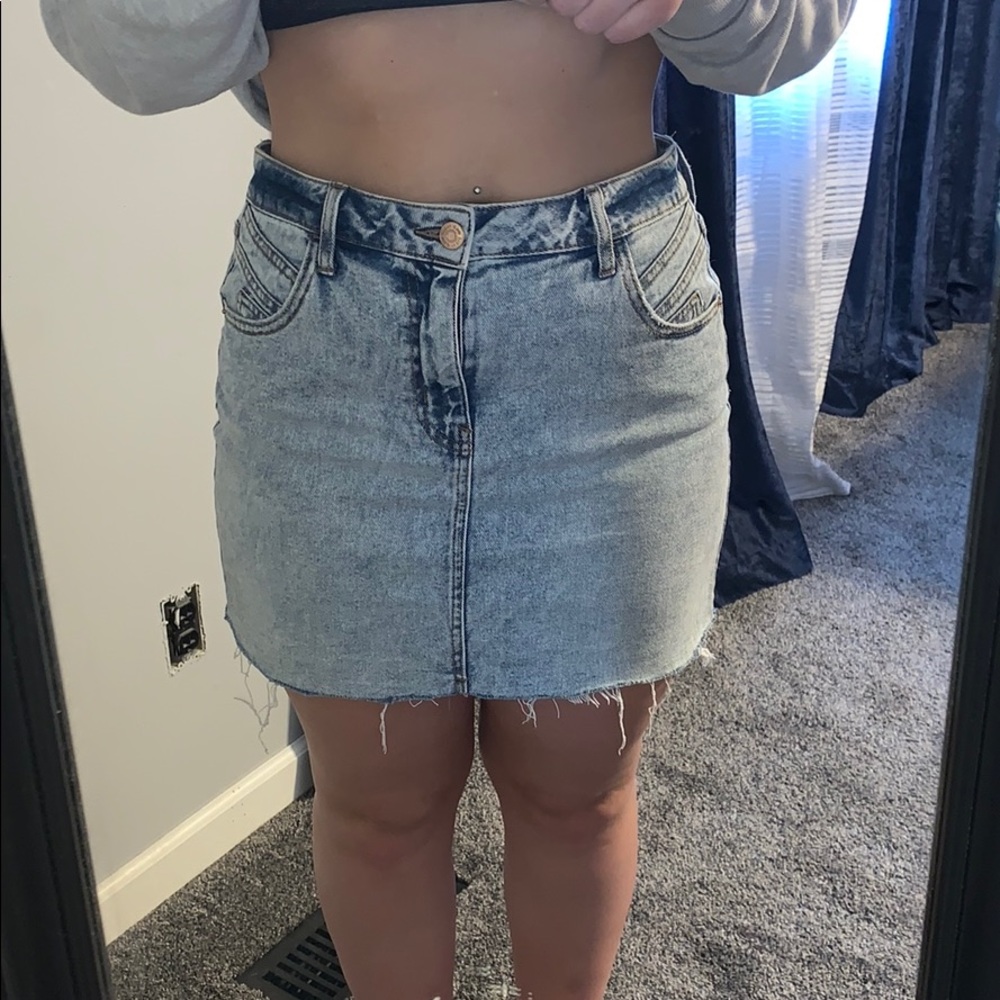 Jean skirt